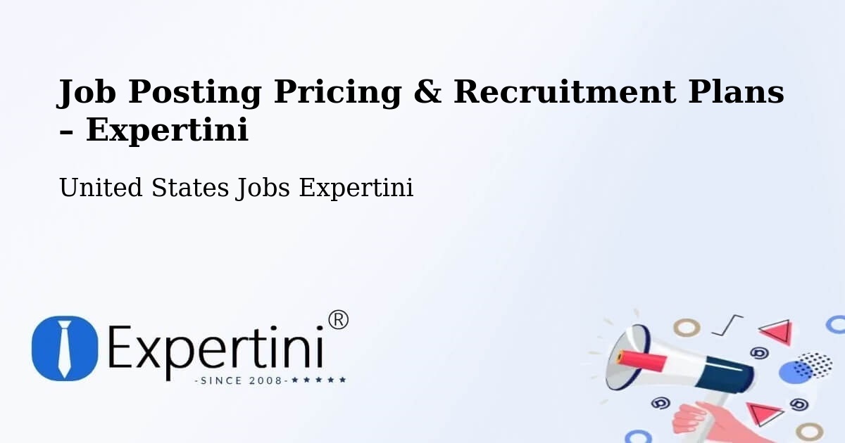 Job Posting Pricing & Recruitment Plans – Shrewsbury - Shrewsbury, United States Jobs Expertini